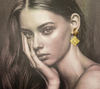 Em Tee Cee 18kt Gold Plated Designer Kite Earrings