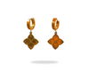 Em Tee Cee 18kt Gold Plated Designer Kite Earrings