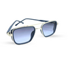 Em Tee Cee Silver Blue Metallic Bossy Women's Sunglasses