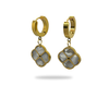 Em Tee Cee 18kt Gold Plated Pearl Fill Earrings