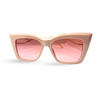 Em Tee Cee Peach Cat Eye Women's Sunglasses