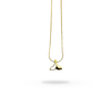 Em Tee Cee 18kt Gold Plated Wings Neckalce