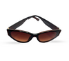 Em Tee Cee Brown Cat Eye Women's Sunglasses