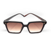 Em Tee Cee Brown Square Women's Sunglasses