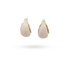 Em Tee Cee 18kt Gold Plated With Pearl Fill Earrings