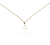 Em Tee Cee 18kt Gold Plated Necklace With Pearl Fill Pendant