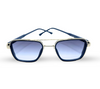 Em Tee Cee Silver Blue Metallic Bossy Women's Sunglasses