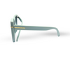 Em Tee Cee Green Cat Eye Women's Sunglasses