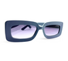 Em Tee Cee Grey Rectangular Women's Sunglasses