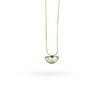 Em Tee Cee 18kt Gold Plated Semi-Pearl Fill Neckalce