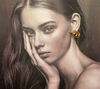 Em Tee Cee 18kt Gold Plated Clamp Earrings