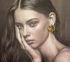 Em Tee Cee 18kt Gold Plated Flower Hoops