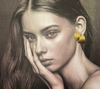 Em Tee Cee 18kt Gold Plated Twist Earrings